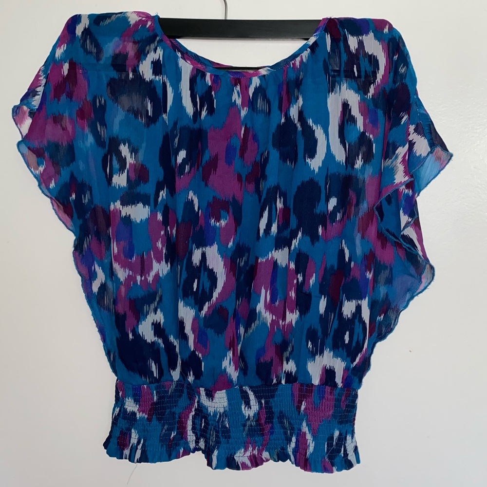 Blue/purple women’s blouse